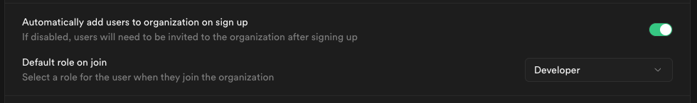 Auto-join enable